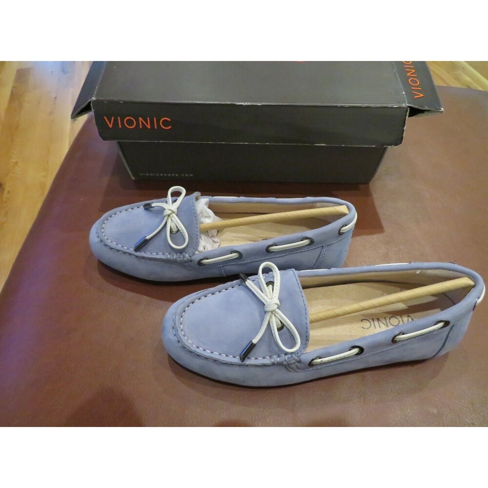NWT Womens Light Blue Vionic Honor Virginia Shoes, 5